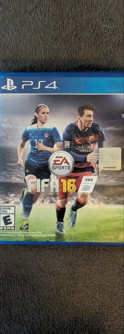 Sony PS4 FIFA 16 Video Game - Blue and Green Cover